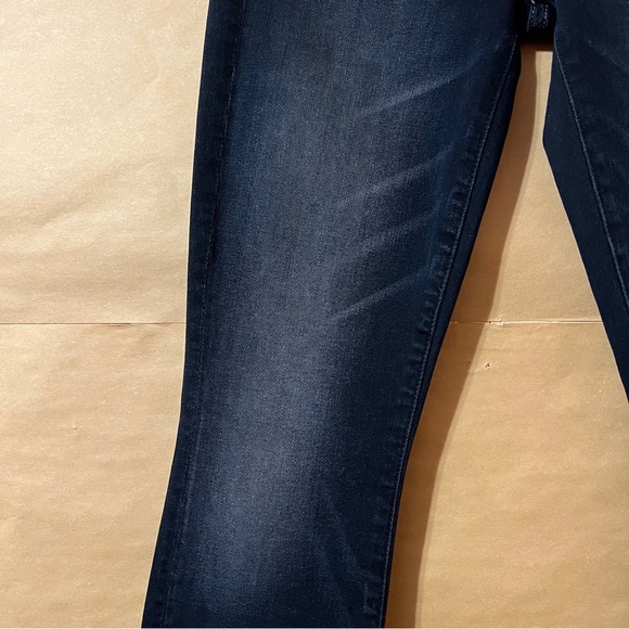 Mother | The Stunner Zip Two Step Fray Jeans High Rise Skinny Last Call Size 24 - Picture 8 of 16